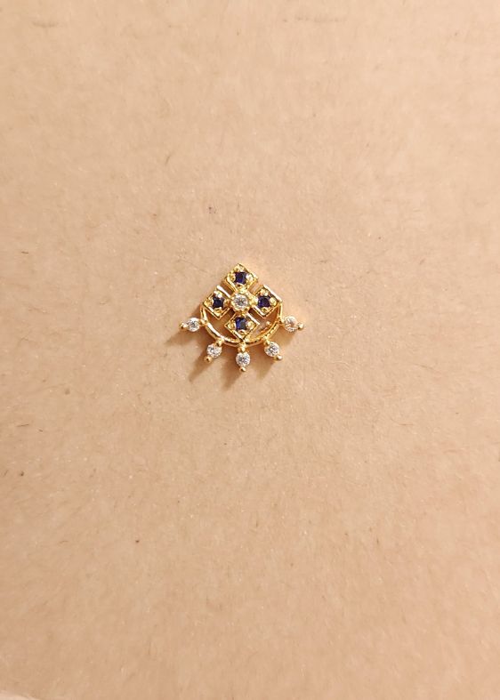 Uttarayan Silver Nosepins