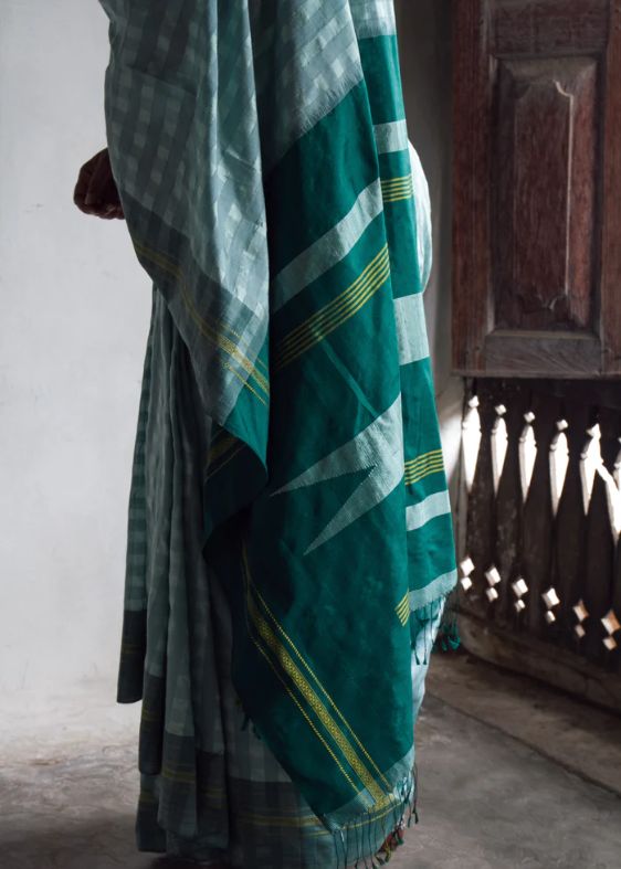 Pista Illkal Saree