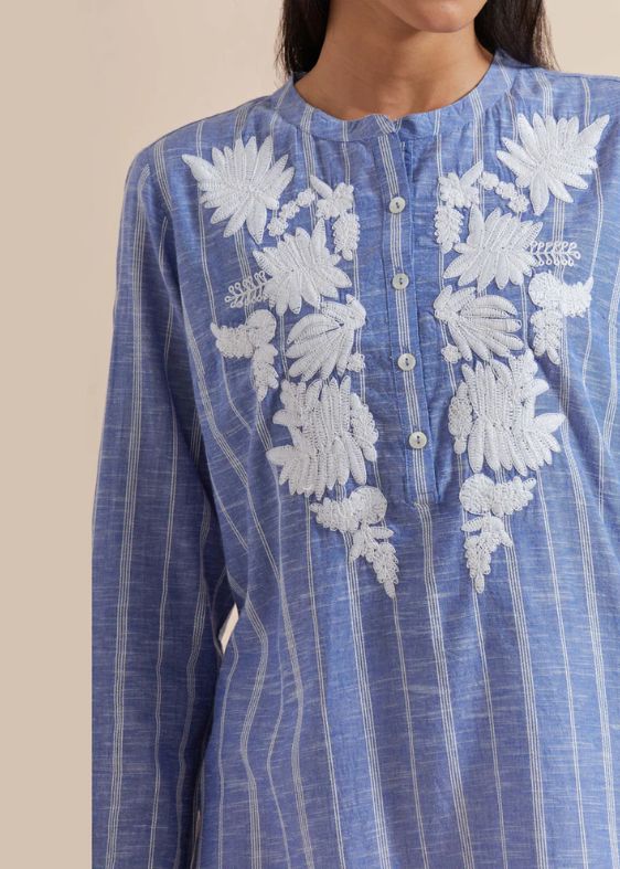 SS 2326 Blue Stripes tunic