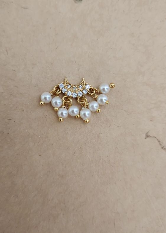 Prajval Silver Nosepins