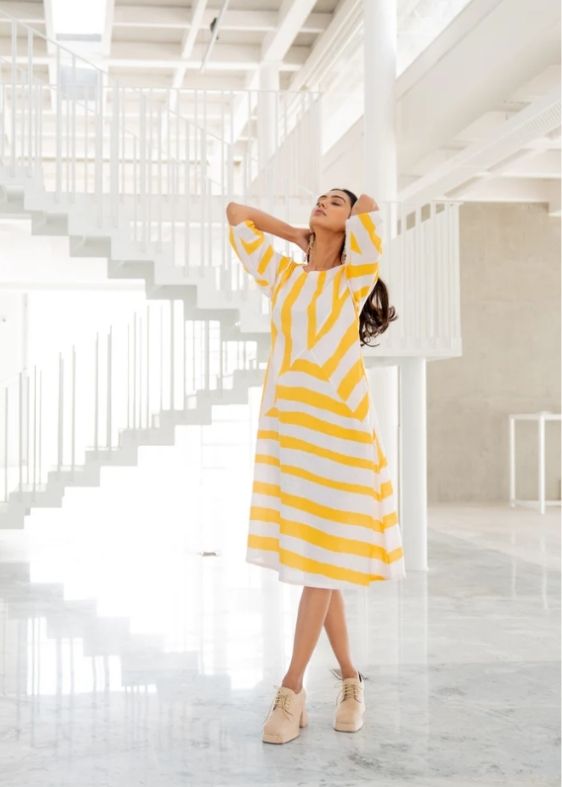 Pink Lemonade Striped Dress