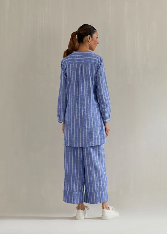 Blue Stripes Pant- SS 2325
