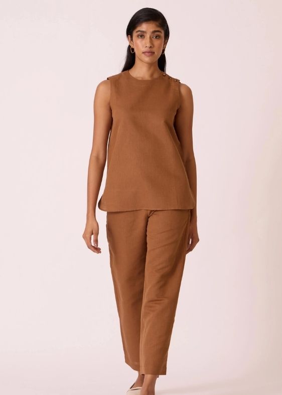 Inessa Brown Top
