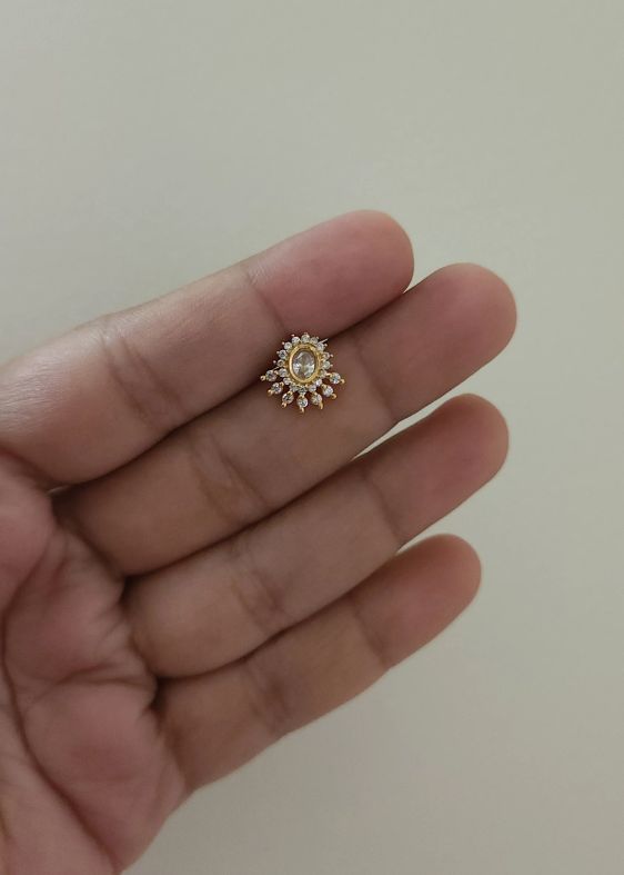 Saba Silver Nosepins