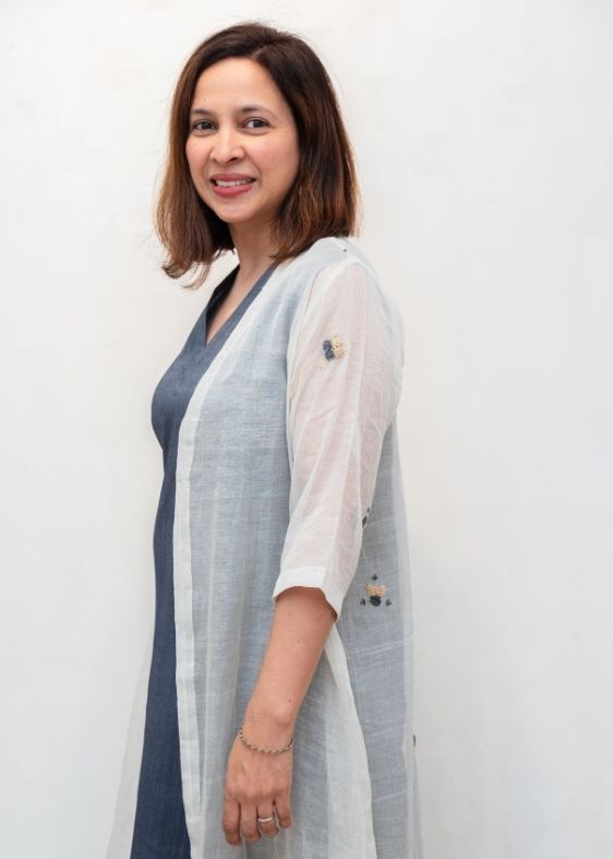 Porgai Embroidered Overlay Jacket