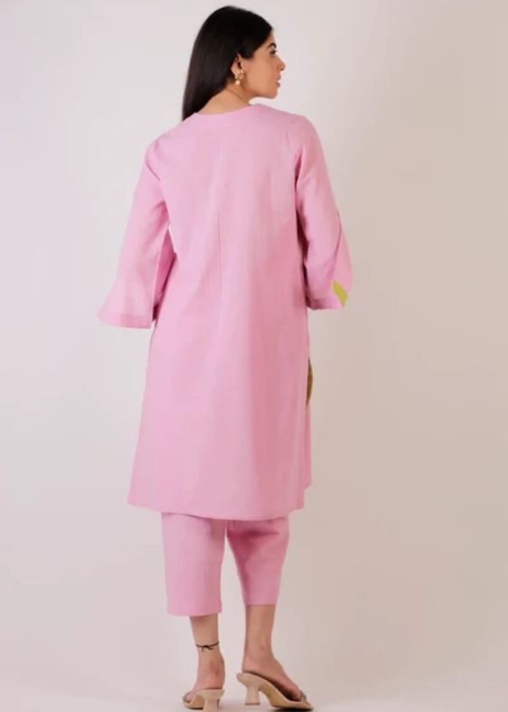 Pink Pure Cotton Co-ord Set