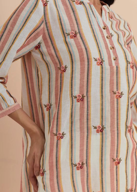 SS 2321 Multi Stripes tunic