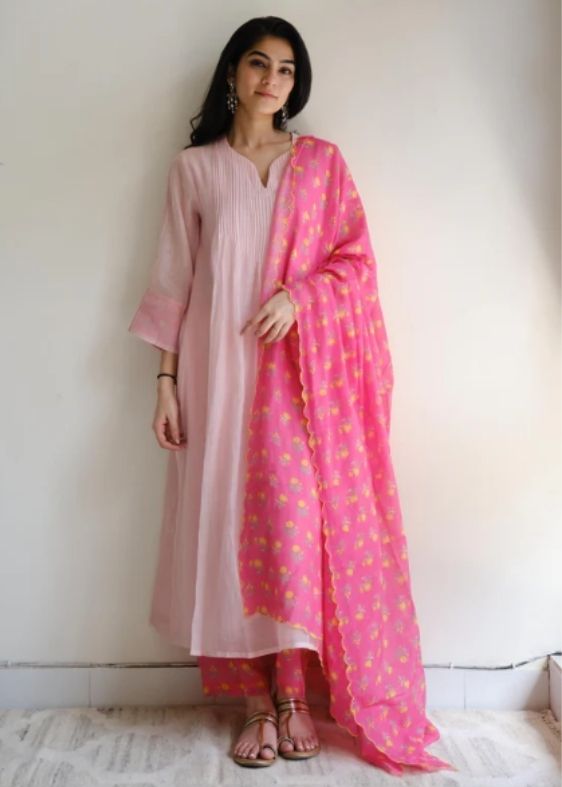 Blush Pink - Pintuck Set
