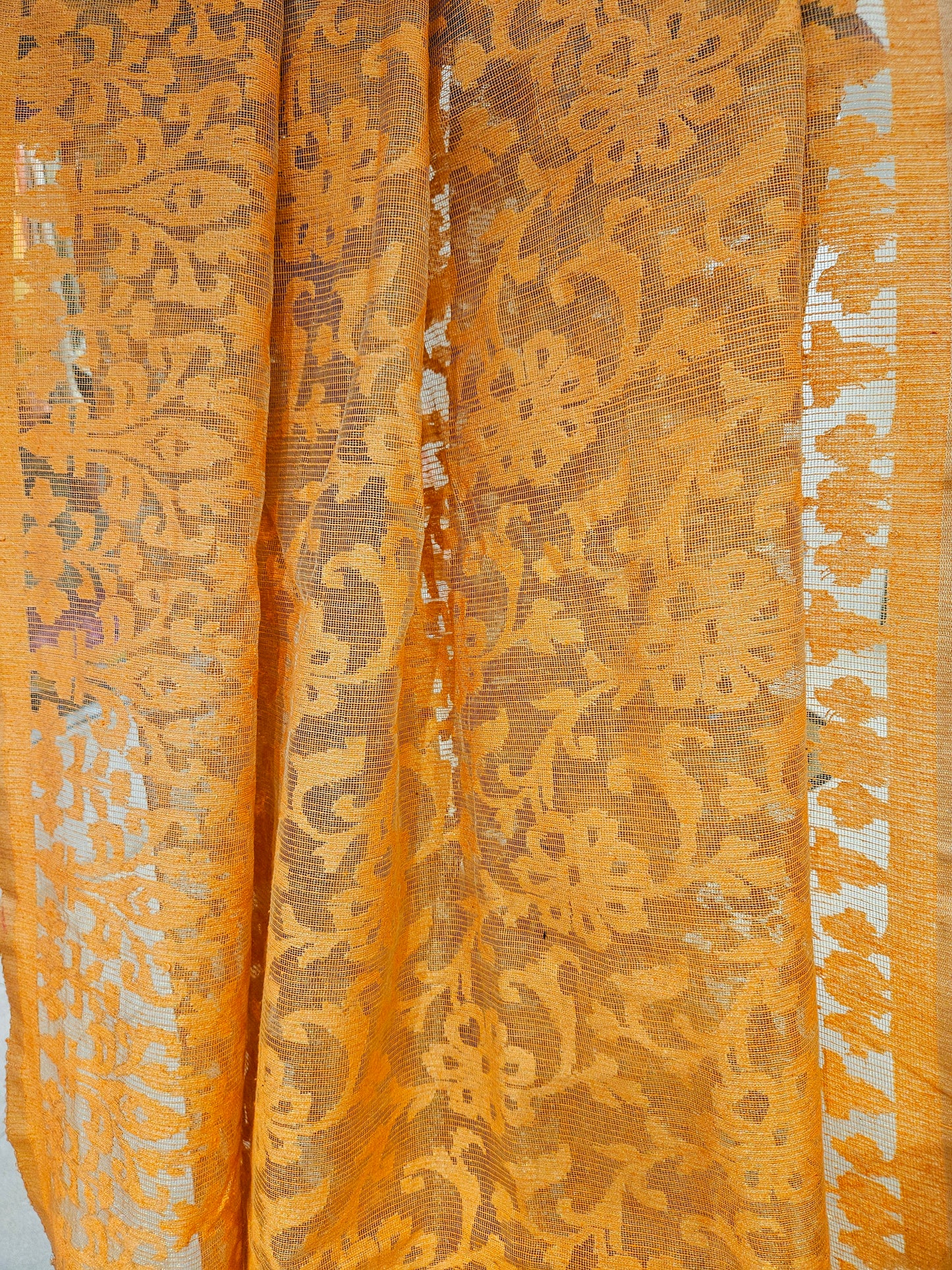 Beige Nargis Banarasi Cutwork Saree