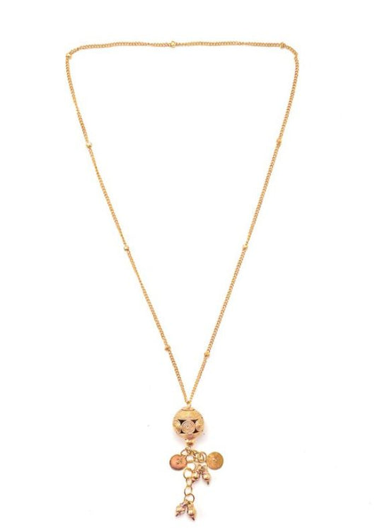 Round spring pendant chain