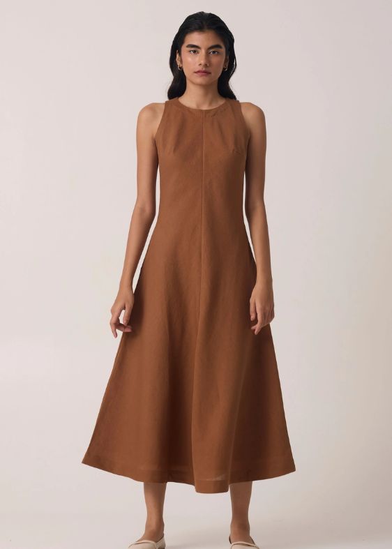 Naomi Brown Dress