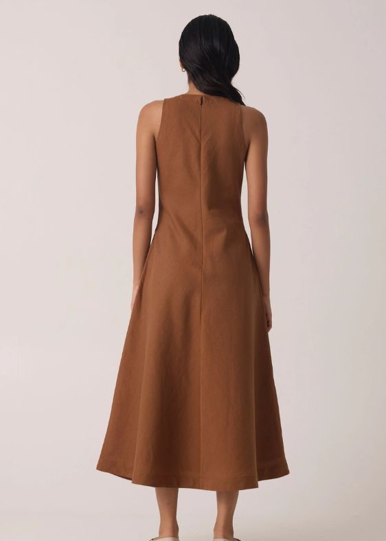 Naomi Brown Dress