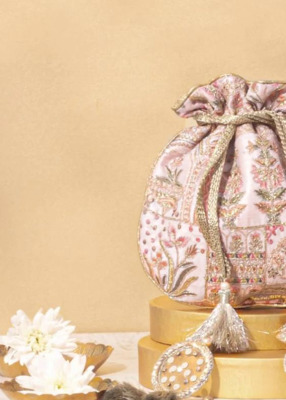 Amer Pink Potli - AM PT 0624 0001
