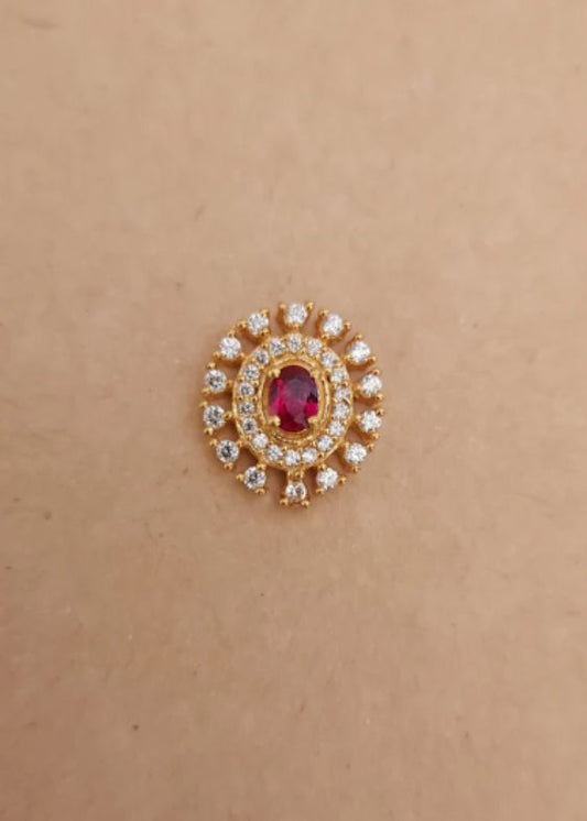 Ojasvi Nosepins Gold