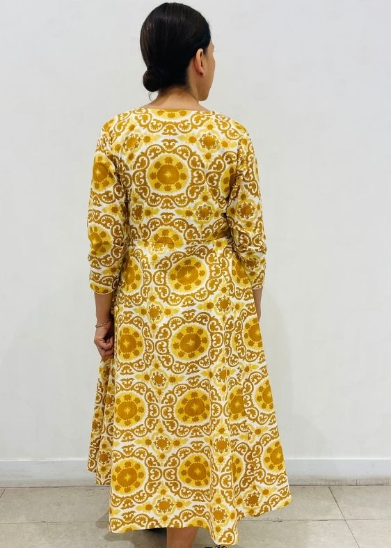 V neck shell dress