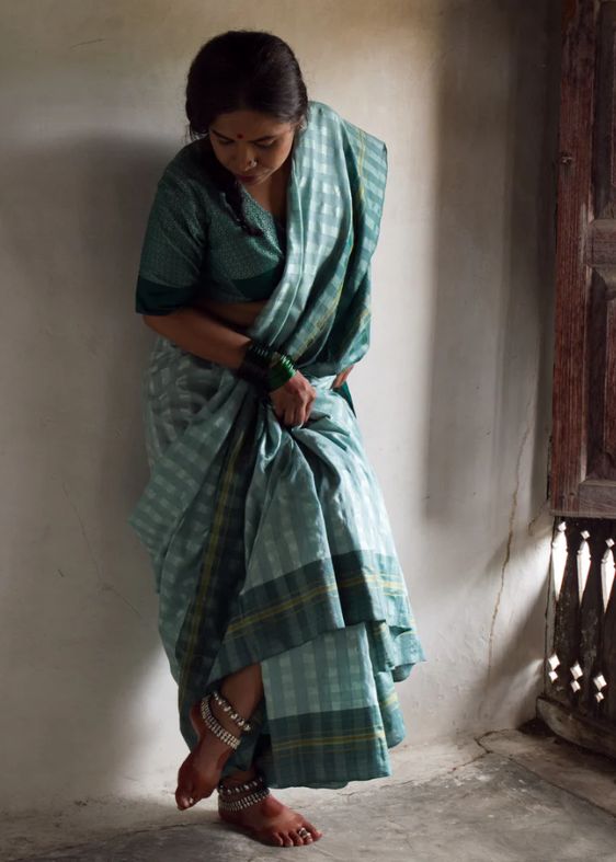 Pista Illkal Saree