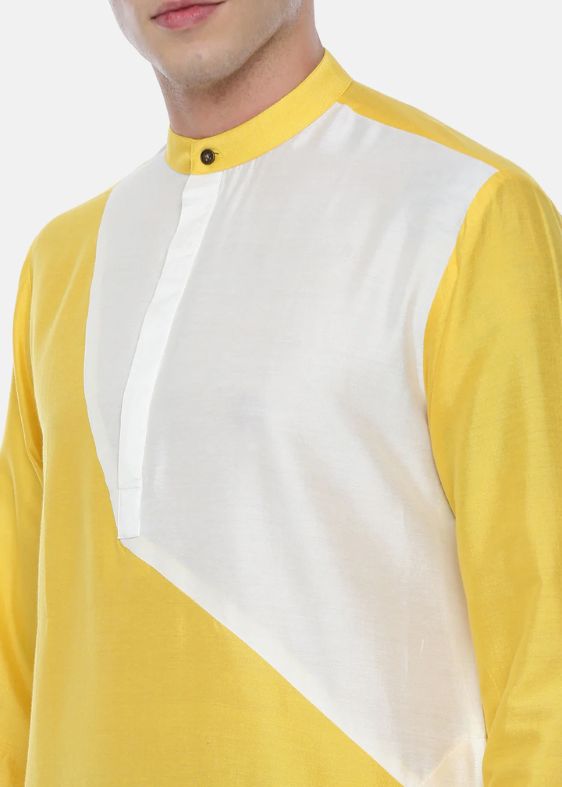 The Tri Color Kurta Set