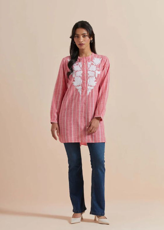 SS 2326 Pink Stripes tunic
