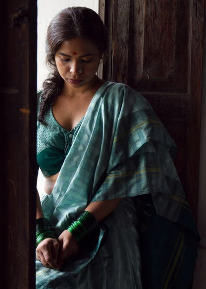 Pista Illkal Saree