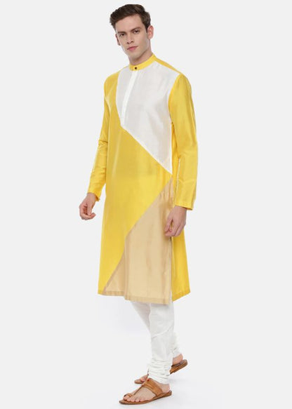 The Tri Color Kurta Set