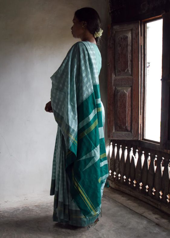 Pista Illkal Saree