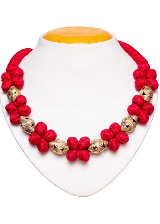 Red and copper gold spring jewellery