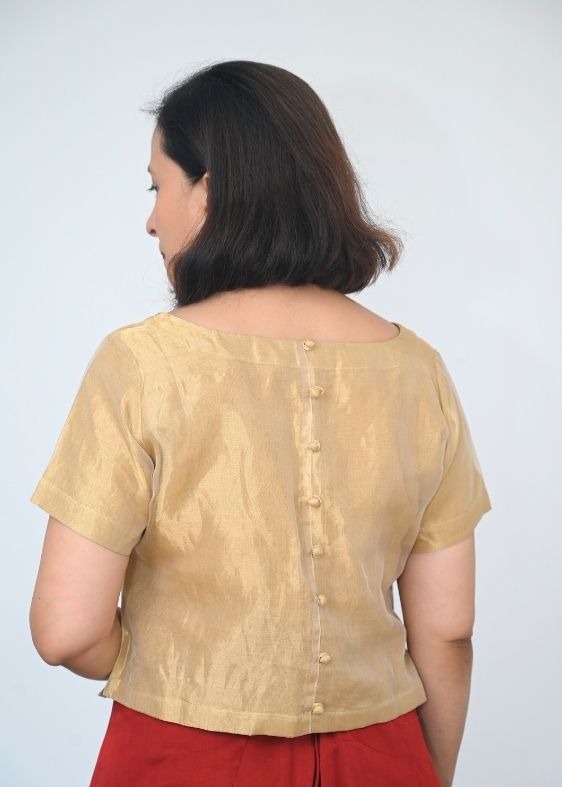Princess top blouse- Beige