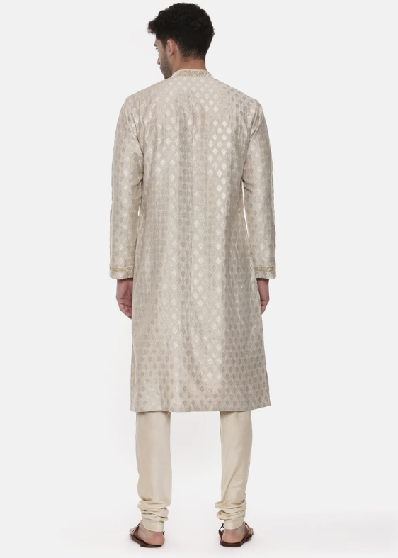 Banares Silk Brocade Kurta