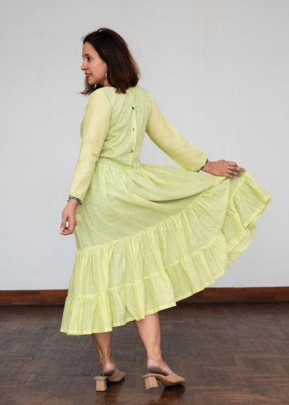 Eeny Tier Dress Cotton