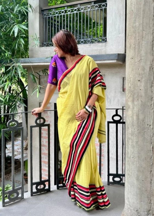 Violet marigold silk blouse