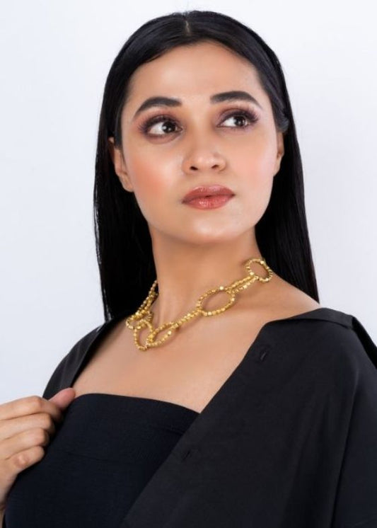 Gold rings chain