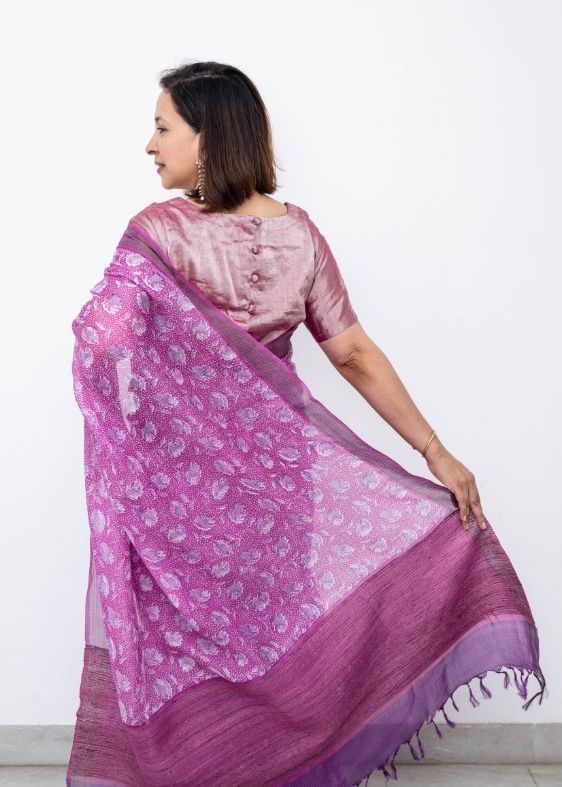 Pink Tissue Blouse