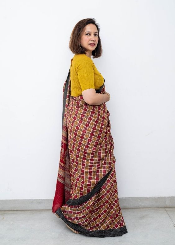 Yellow Matfine Cotton Blouse