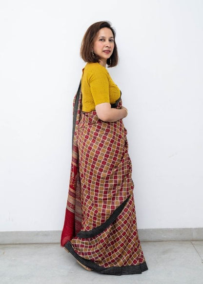 Yellow Matfine Cotton Blouse
