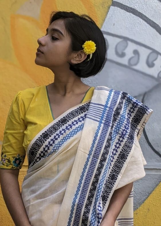 Jaipur tiles blouse