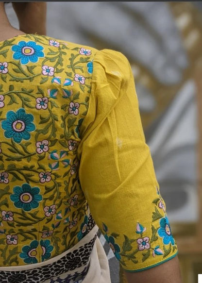 Jaipur tiles blouse