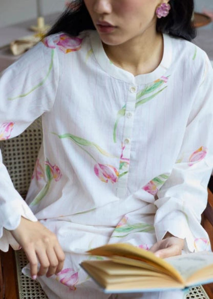 Emma Cotton Tulip Coord Set