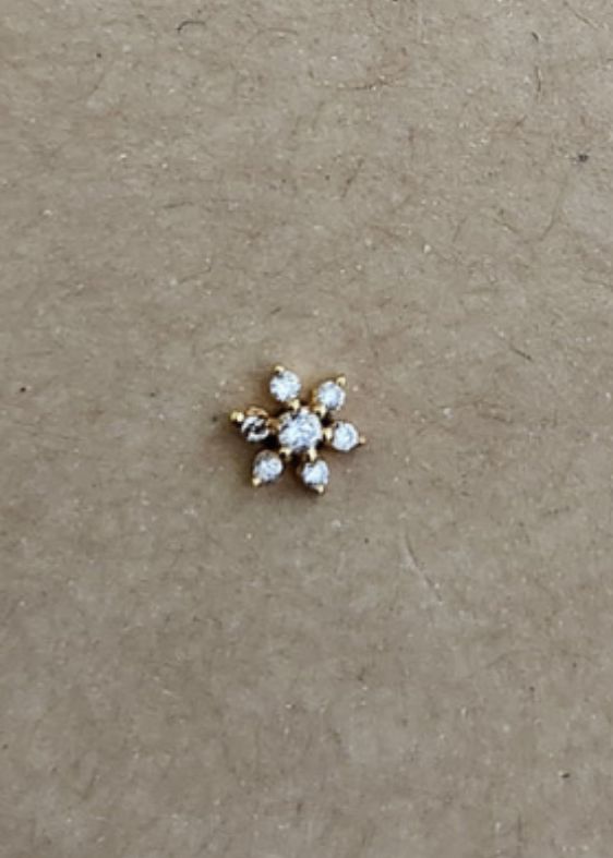 Flower Nosepins Gold