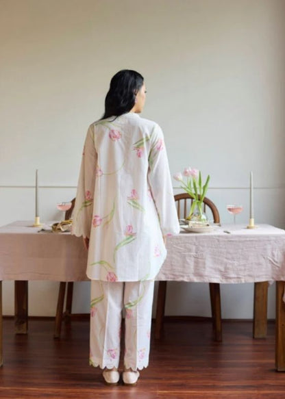 Emma Cotton Tulip Coord Set