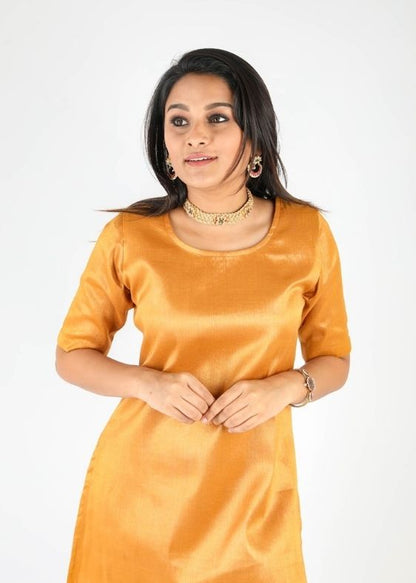 Mustard gold tunic - samasta.in #