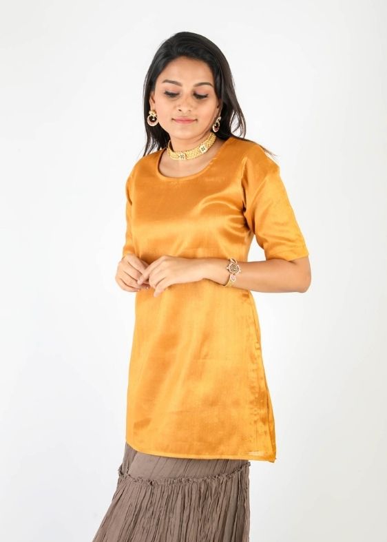 Mustard gold tunic - samasta.in #