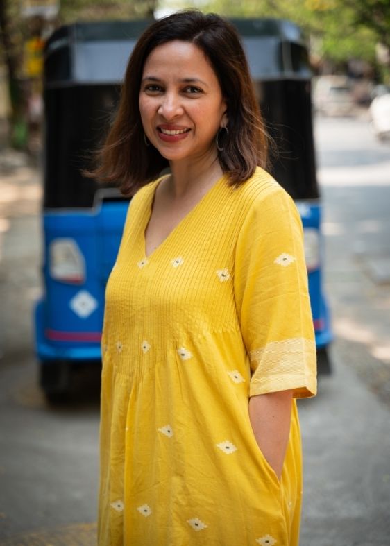 Lemon Yellow Pintuck Dress
