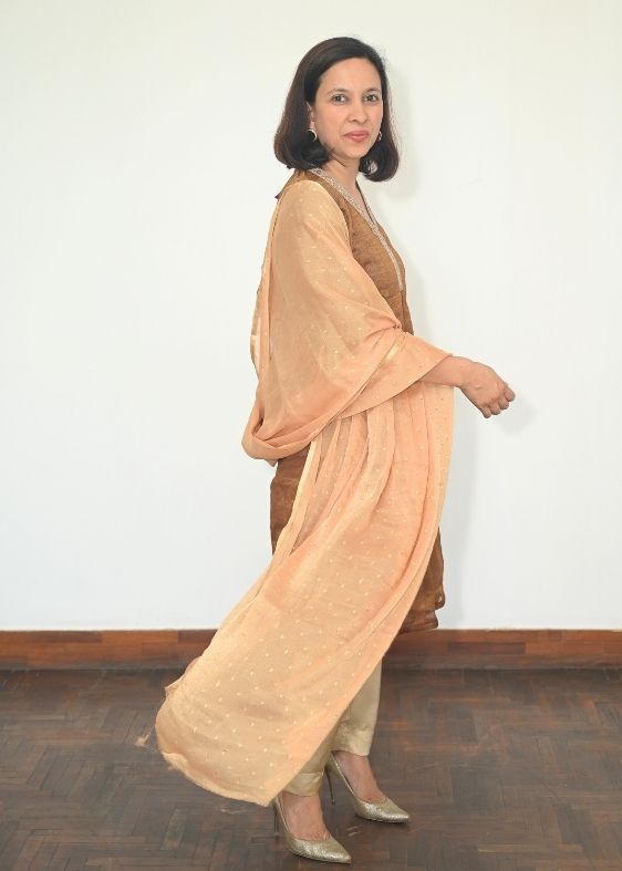 Dupatta- SNBD-101689GLDJ