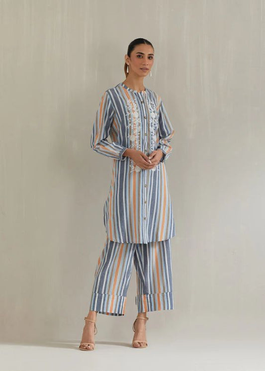 SS-2320 Mutli Stripe Pant