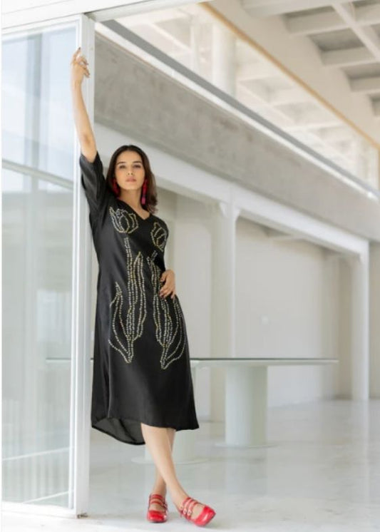 Shadow Tulips Dress