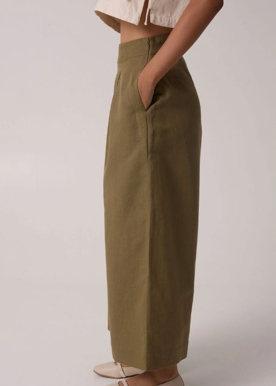 Hieke Olive Pants