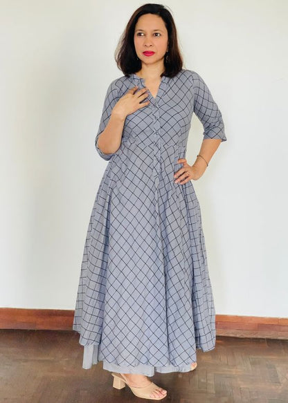 Checked Kali Dress