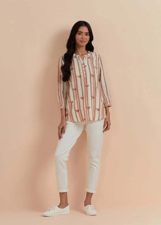 SS 2321 Multi Stripes tunic