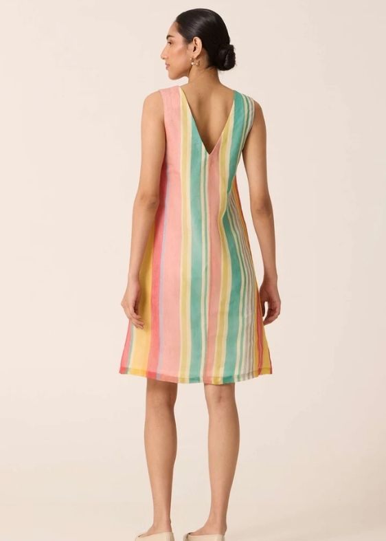 Kalapi Handwoven Shift Dress