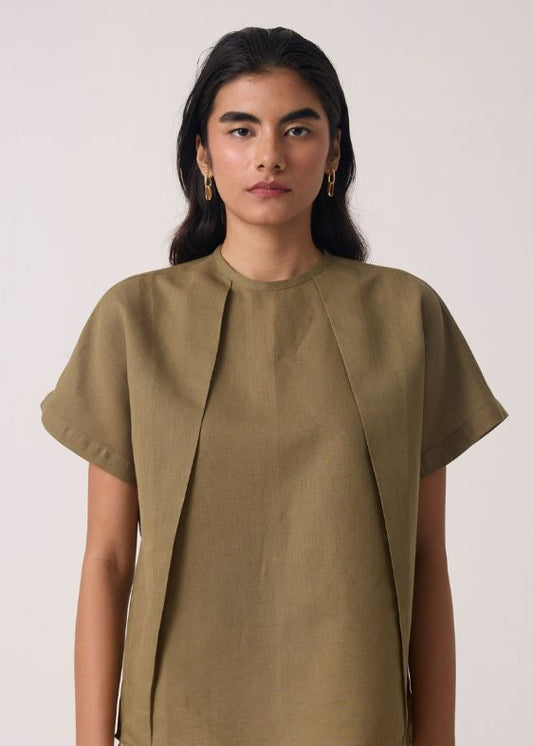 Pam Olive Top
